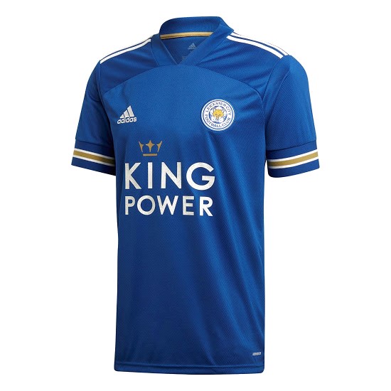 Camiseta Leicester City Replica Primera Ropa 2020/21 Azul